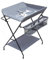 Baby Wickeltisch, Zusammenklappbar, 80x63cm Kleinkinder Wickelkombi Changing Table Klappbar mit Viel Stauraum Untere Ablagefläche Kann zur Aufbewahrung von Handtüchern, Windeln, Badewanne