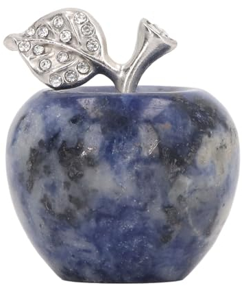 Jiawu Apfelfigur, Schöner und Stilvoller Obst-Briefbeschwerer Zum Sammeln für Zuhause oder Auto (Typ 1)