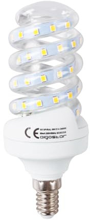 Blendend LED Spirale E14 9W