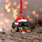 Weihnachtsschmuck 2024 Hund erste Weihnachtskatzen Acryl Weihnachtsschmuck Haustier Portrait Bulldogge Boxer Souvenir Hund Tiermalerei Andenken Sammlerstück Geschenk Baumschmuck Strumpf Namensschild