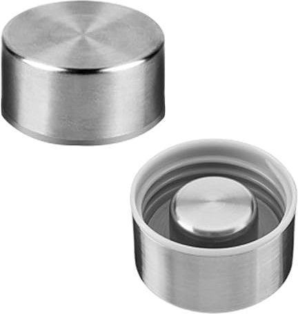 LOOFORE Stainless Steel Cup Lid - Metal Replacement Lid for Glass Bottles for Glass Bottles for LOOFORE Glass Bottle 750ML 1000ML
