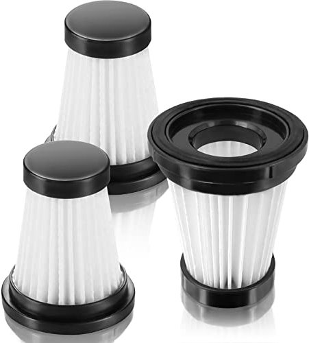 Lot de 3 filtres pour MOOSOO K12, K12 Pro K13 aspirateur sans fil, pour Genius Invictus One 1.0 X7 2.0
