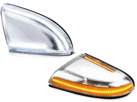 Clignotant Rétroviseur LED Pour Dodge Pour Ram 1500 2500 2009-2018 2pc Indicateur Dynamique Clignotant Lumière Rétroviseur Clignotant Lumière Blanc LED Feu De Stationnement Rétroviseur Étanche(2PC R L