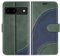 BoxTii Cover per Google Pixel 8A 5G, Custodia in PU Pelle Portafoglio, Magnetica Flip Cover a Libro con Slot per Schede per Google Pixel 8A 5G, Verde
