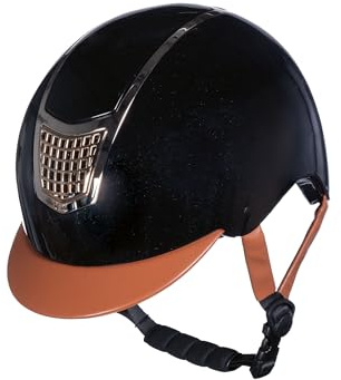 HKM Unisex – Erwachsene Edinburgh Reithelm, Schwarz, S