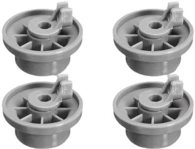 8Pcs Dishwasher Wheels for Bosch 165314 Dishwasher Lower Rack Wheel Replacement Fit for Bosch Kenmore Neff Siemens Dishwashers Universal Basket Wheels