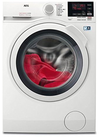 AEG L7WB64474 Waschtrockner / DualSense – schonende Pflege / 7,0 kg Waschen / 4,0 kg Trocknen / Energiesparend / Mengenautomatik / Nachlegefunktion / ProSteam - Auffrischfunktion / Kindersicherung