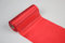 Stoff-Kollektion - Satin Tischläufer Meterware aus Polyester – Satin-Stoffrolle 15 cm breit & 9 m lang – Dekoratives Tischband für Hochzeiten, Geburtstage & besondere Anlässe - (Rot, 1er)