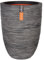 Capi Europe - Vase élégant Bas Rib NL - 46x58 - Anthracite - Ouverture Ø38 - Pot pour Une Utilisation à l'intérieur et à l'extérieur - Incassable - 100% Recyclable - KOFZ783