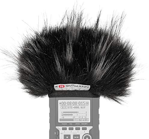 Gutmann Fur Microphone Windshield Windscreen for Zoom H6 Premium Edition STAR with inner lining