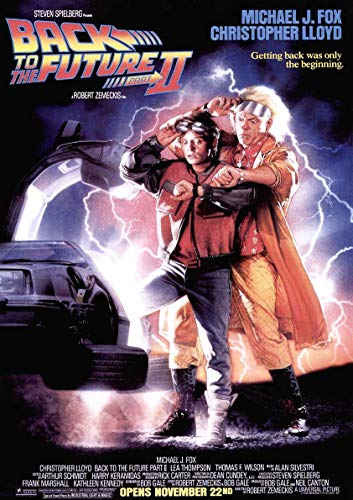 Poster Zurück in die Zukunft II affiche cinéma Wandkunst