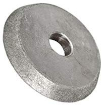 DIAMWOOD - Meule de Rechange Diamantée pour Affûteuse de Forets Professionnels | Aiguiser et Affûter Forets ou Mèches Métaux et Hélicoïdaux | Diamètre 80mm | Epaisseur 13mm | Alésage 18mm | Grain 150