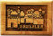 Holy Land Olivenholz-Magnet aus Israel, Jerusalem-Stadt, 3D, kleiner Glaubensbeweis für Kühlschränke, Tafeln, Whiteboards und Schreibtische