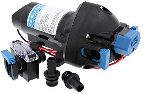 Jabsco 31395-2524-3A, ParMax 3-24V 3GPM 25PSI Freshwater Delivery Pump