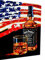 Magic Canvas Art - Bilder Jack Daniels Whiskey USA Leinwandbild 1- teilig Hochwertiger Kunstdruck modern Wandbilder Wanddekoration Design Wand Bild, Größe: 40 x 30 cm