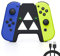 DLseego Joy Con Griffe für Switch und Switch OLED, Joy Con Grip Controller Tragbarer A-Grip,Plug and Play-Schwarz