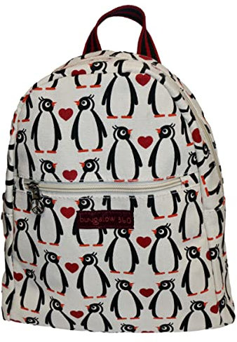 Bungalow 360 Mini-Rucksack für Erwachsene, pinguin, Small, Kleiner Mini-Rucksack