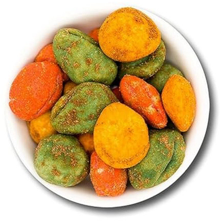 1001 Frucht - Feuriger Erdbeer-Mix, 250g - Knackiggerostete Erdnusse in scharfer Gewurzpanade