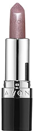 AVON Barra de Labios Ultra Shimmer Violet Sparks - Textura Cremosa con Pigmentos Perlados Reflectantes de la Luz - Con Vitamina E, Aceite de Aguacate y Aceite de Sésamo - SPF 15 - Color Violeta Claro