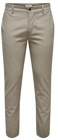 ONLY & SONS ONSMARK PETE Slim Dobby 0058 Pant NOOS