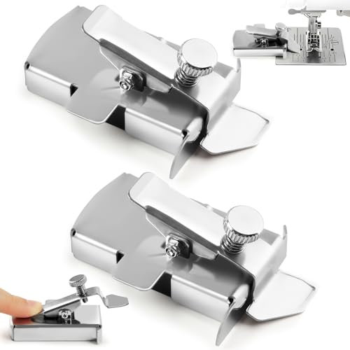 WUFANC Magnetische Nahtführung Nähmaschine Nähzubehör, Multifunktionale Saumhilfe Für Nähmaschine, Nähzubehör Für Nähmaschine Positionierung (Magnete Werden standardmäßig 2er Flachpackungen geliefert)