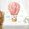 Wandtattoo Loft Fensterbilder Frühling Maus im Heißluftballon Motiv – A4 Bogen Wiederverwendbar – Frühlingsdeko Fenster, Frühlingsbild Fenster, Fenster Frühling, Fensterfolie Frühling Selbstklebend