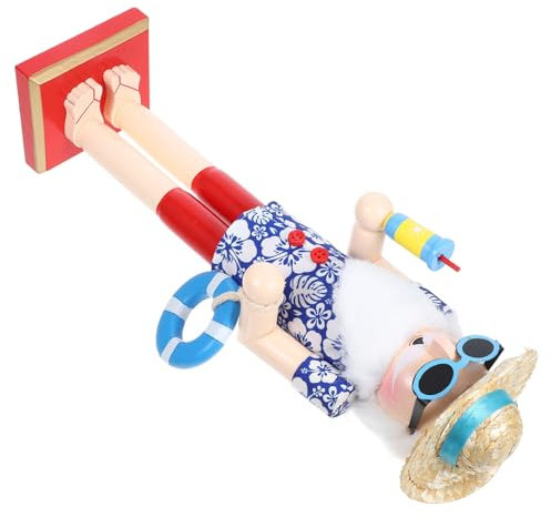 CIMAXIC Casse-Noisette Été Figurine Décoration De Noël Hawaïenne pour Étagère Bureau Table