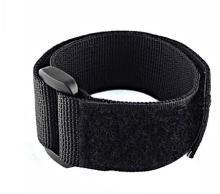 Reflex Camera Support de poignet WiFi pour télécommande GoPro Hero – Bracelet réglable en nylon pour une télécommande sécurisée et mains libres – Confortable, durable, résistant aux intempéries, noir