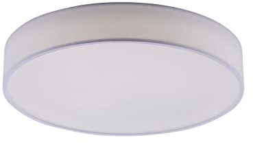 lightling WiZ LED Deckenleuchte Luca, Stoffschirm in weiß inkl. 36W LED mit 16 Mio. Farben, 64.000 Farben, 18 Licht-Szenen, steuerbar über App, Fernbedienung, Wandschalter, dimmbar, Durchmesser 75 cm