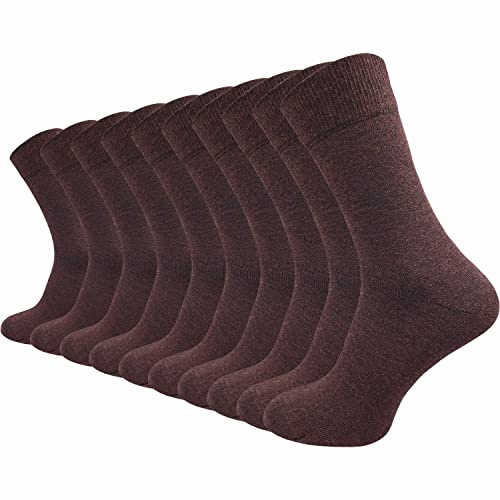 GAWILO 10 Paar PREMIUM Socken ohne drückende Naht | Damen & Herren | gekämmte Baumwolle | Business & Freizeit