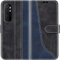 Mulbess für Xiaomi Mi Note 10 Lite Hülle, Handyülle Leder mit Kartenfach, Klapphülle mit Magnetverschluss, Flip Case Etui Handytasche Schutzhülle, Stilvoll Schwarz