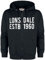 Lonsdale Herren Sleeve Hooded Sweatshirt, Schwarz, M EU