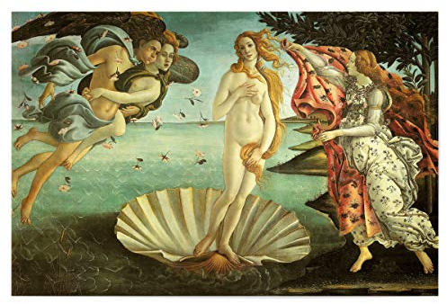 artboxONE Poster 30x20 cm Natur Die Geburt der Venus Botticelli - Bild Kunst gemälde Kunst
