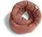 Huzi Design Infinity Pillow - Reisekissen Nackenkissen Ideal für Reise Büro Entwurf Weiches Nackenstützkissen (Terracotta)