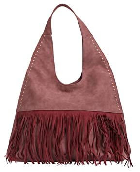 usha FESTIVAL Damen Hobo Bag, Rot
