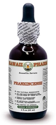 Hawaii Pharm Europe Weihrauch (Boswellia Serrata) Trockenharz ALKOHOLFREI Flüssigextrakt Glyzerit 60 ml