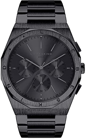 Liebeskind Berlin Unisex Analog Quarz Uhr mit Edelstahl Armband LT-0346-MC