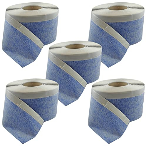HALBAU Wannendichtband 125m mit Butylstreifen, Fugenband, Dichtungsband, Badewanne, Dusche, Balkontüren, Bauanschluss Abdichten Elastic Pro