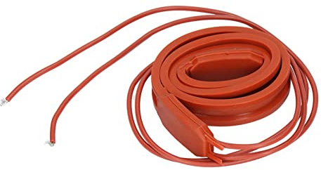 Filo Riscaldante Silicone 15x500mm 220V | Impermeabile, Flessibile, Autoregolante, Per condizionatori e pompe, Resistente
