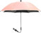 TIIFFY Sombrilla Parasol Universal para Cochecitos De Bebé Y Sillas Se Paseo (Color : Pink, Size : 75cm)