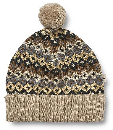 Wheat Strickmütze Mütze Beanie Nolo Junior Größen Unisex Jungen und Mädchen 100% Bio-Baumwolle Öko Tex Standard