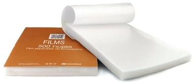 Bolsemack Bloc de Separadores de Loncheados 220x220 mm. (500 uds.) para Jamón, Queso, Salmón y Otros porductos loncheados | Sin BPA ni flatos
