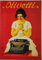 KUSTOM ART Dekoratives Poster Serie Werbung Retro Vintage Olivetti Schreibmaschine Kunstdruck auf beschichtetem Papier 42 x 30 cm Ohne Rahmen