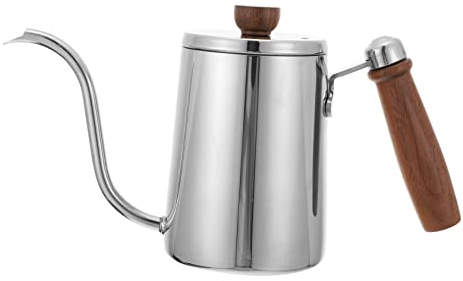 TOPBATHY Hervidor De Boca Ancha De Jarra De Café Inoxidable Cuello De Cisne Precisión y Delicadeza El Control Del Agua