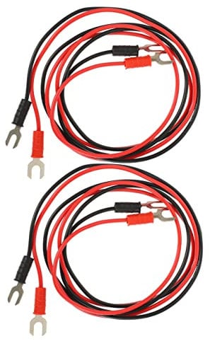 FUNOMOCYA 4pcs Connection Wire for Phonograph Turntables Dual Color Each Ground Cable for Reducing Noise Vinyl Record Players Practical Test