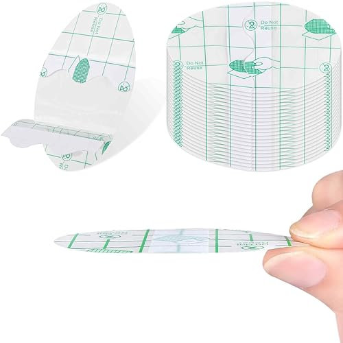 AFCJLTO 40 Autocollants d'Étanchéité pour les Oreilles des Enfants - Protection et Confort pour la Natation, la Douche et le Surf - Cache-Oreilles pour Piscine et Bébé