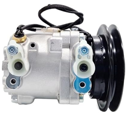 Compresor de aire acondicionado compatible con tractores Kubota M126 M135 M6 447280-3050 447280-3080 4472803050 4472803080 3P999-00620 3P99900620