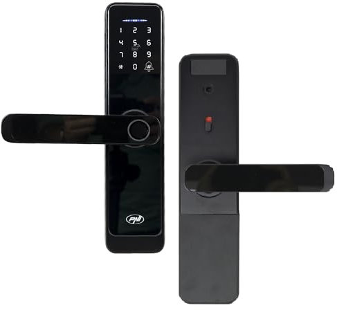 PNI PNI-PTY6526 Lock SafeHome PTY6526, Fingerprint, Code, Tag, Tuya Smart Application, 100 Users, Black, 250 x 140 x 75 mm