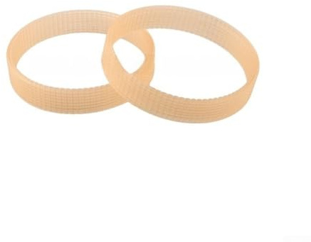 V Belt 225083 - Lot de 2 courroies d'entraînement en caoutchouc haute flexibilité pour rabot électrique CB130J8 2012NB - Pour outils de travail du bois