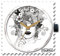 Stamps Unisex Analog Quarz Uhr mit None Armband 105067